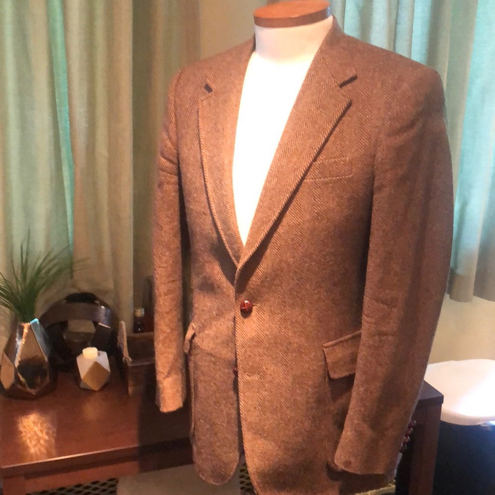 Brown Wool Blazer
